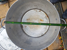 150L Aluminium Very Large Stockpot Silver Round Double Handle Havery R60cm*L53cm