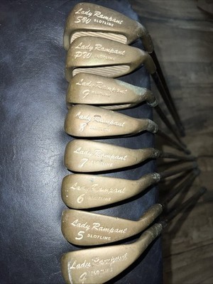 Slotline Lady Rampant Beryllium Copper Lady Golf Club Set (4,5,6,7,8,9,PW,SW) RH
