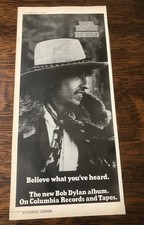 1976 Bob Dylan Album Ad - Vintage Magazine Clipping