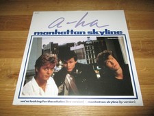 VINYL 12 - MAXI - A HA - Manhattan Skyline ( ...