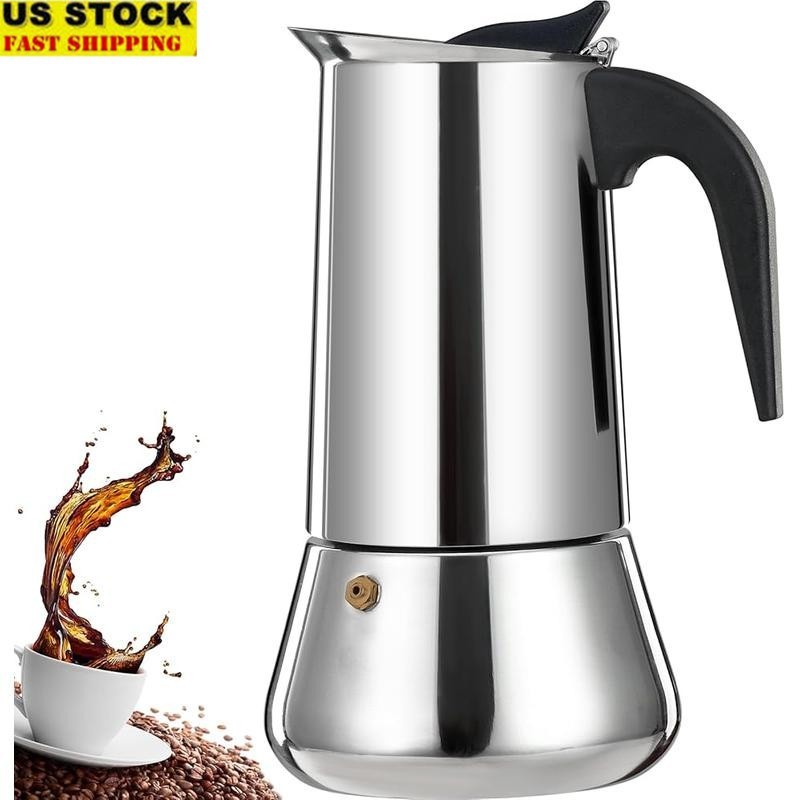 Moka Pot Stove Top Percolator Manual New