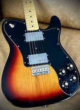 Fender classic series 1972 reissue telecaster deluxe (HH) - 3 tone sunburst VGC