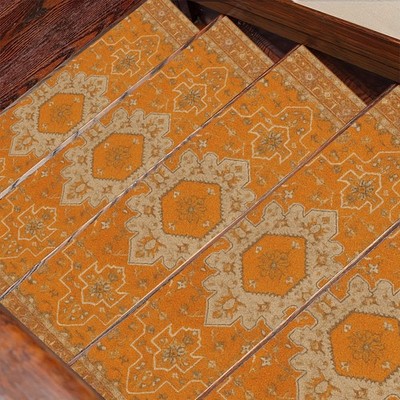 8x30-inch Non-Slip Stair Tread Mats, Non-Slip Stair Carpet, Easy to Clean, Com