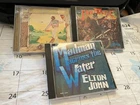 ELTON JOHN 3 CD LOT: GOODBYE YELLOW BRICK ROAD, CAPTAIN FANTASTIC, MADMAN