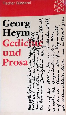 Gedichte und Prosa. (Nr. 488) Heym, Georg: