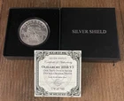 Silver Shield 1oz Oligarchy 2016 V3 Double Obverse Proof Round in box
