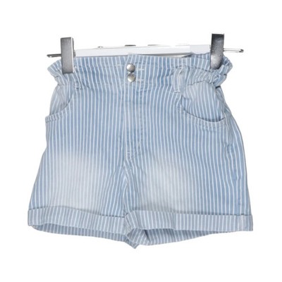 Name It, Shorts, Größe: 140, Blau/Weiß, Baumwolle/Polyester, Streifen #BkB