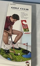 POTTY PUTTER TOILET GOLF GAME - FUNNY - BRAND NEW