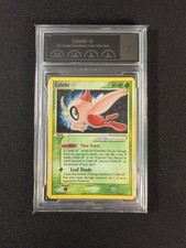 Celebi Gold Star 100/100 EX - Pokemon Crystal Guardians Holo - PCG 7