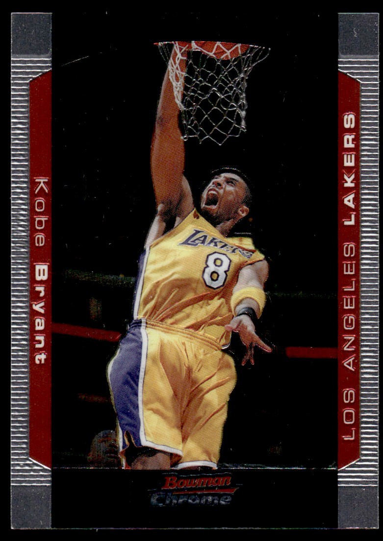 2004-05 Bowman Chrome Kobe Bryant Los Angeles Lakers #8