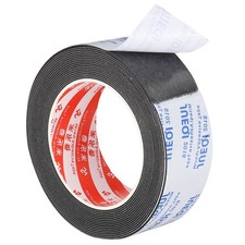 16Feet Sealing Foam Tape 40mm Wide 1mm Thick Adhesive Strip Black