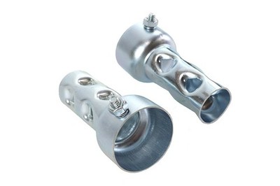 Wyatt Gatling Steel 2'' Pipe Baffle Set For Harley Drag Pipes With 2'' Exhaust