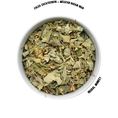 HERBALMONKEY Mexican Dream Herb | Natural A++ leaves | Calea Zacatechichi | Lucid Dreaming
