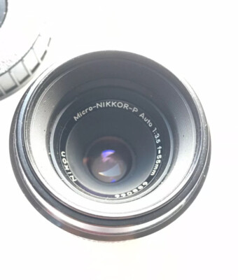 MICRO-NIKKOR-P AUTO 1:3.5 f=55mm LENS NIKON w/ M2 Mounting Ring | eBay