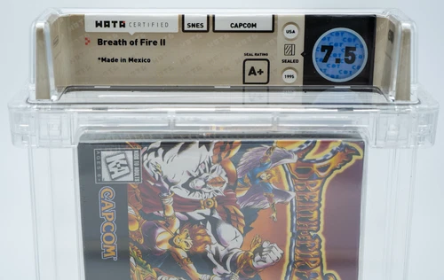 Breath of Fire II 2 Super Nintendo SNES WATA 7.5 A+ Sealed - Picture 5 of 6