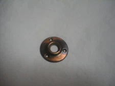 Antique Japanned Doorknob Plate