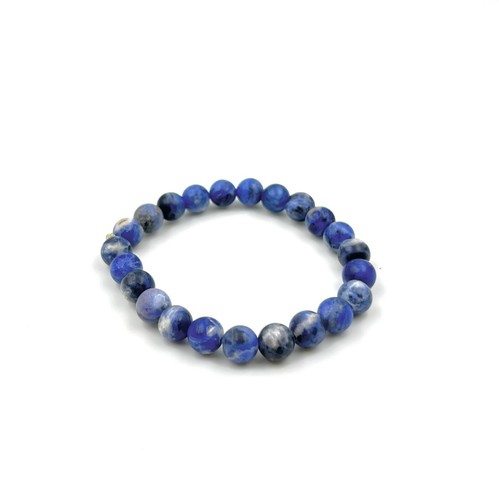 Lapislazuli verstellbares Unisex Armband | Chakra Armband | einzigartiges Geschenk | 8 mm - Bild 3 von 3