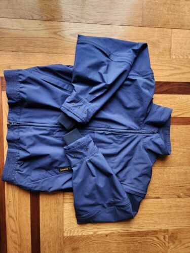 Zero Restriction Men's Convertible Golf Jacket 3 in 1 Full Zip NAVY BLUE Size M - Picture 2 of 15