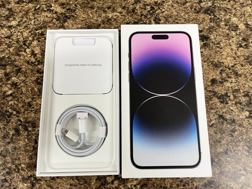 Apple iPhone 14 Pro Max Empty Retail Box Original OEM- Gold/Silver/Space Black - 第 5/15 張圖片
