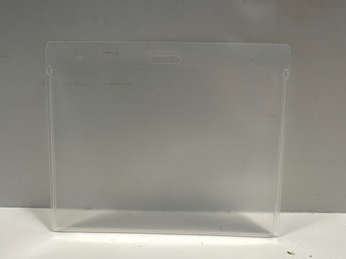 Clear Plastic 4"x3" Name Badge Holders (Lot of 250) - Picture 2 of 2