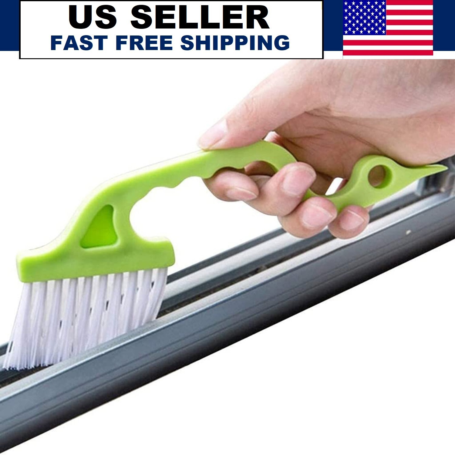 Handheld Groove Gap Multifunctional Cleaning Tool Window Track Cleaner