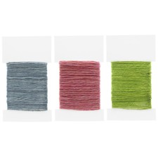 Craft County Jute Cord Packs Available in Light Denim, Pink, and Sage