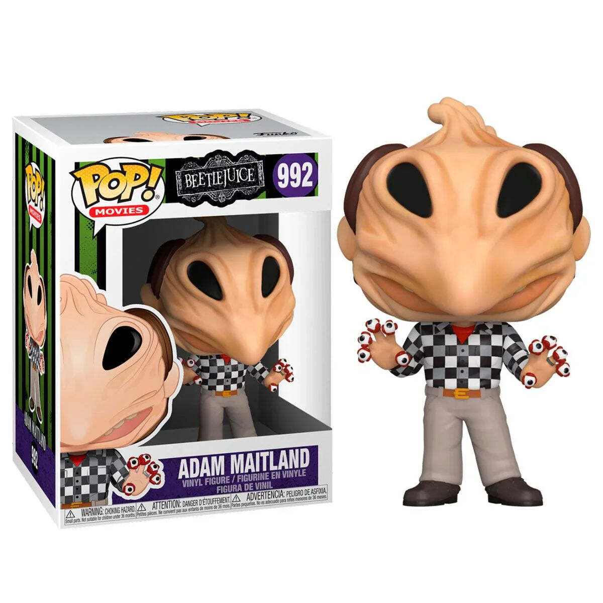 Funko Pop! Movies: Beetlejuice Adam Maitland Figure Vinyl #992 NEW