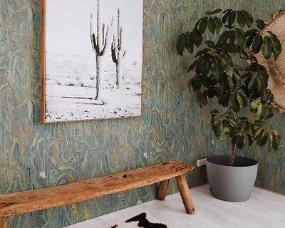 Van Gogh Green Grass Retro Wallpaper Murals Home Decor  Wall Mural