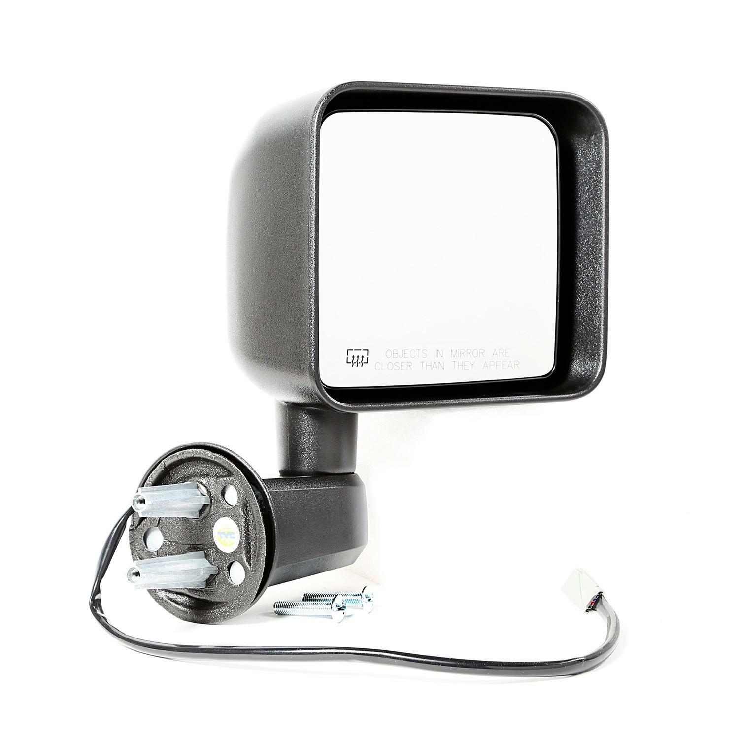 Rétroviseur droit cassé résolu avec ce miroir électrique chauffant Jeep Wrangler