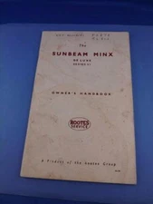 SUNBEAM MINX DELUXE SERIES VI OWNERS HANDBOOK MANUAL CAR ROOTES SERVICE
