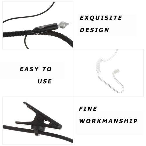 Mikrofon -Kopfhöreradapter Baby 3,5-mm-Headset Mit Kabel Intercom-Kopfhörer - Zdjęcie 9 z 12