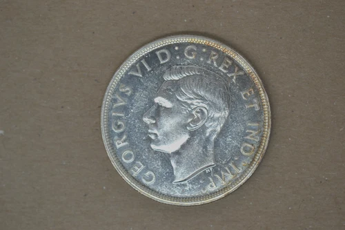 Canada: 1946 Silver Dollar- Lustrous AU/BU