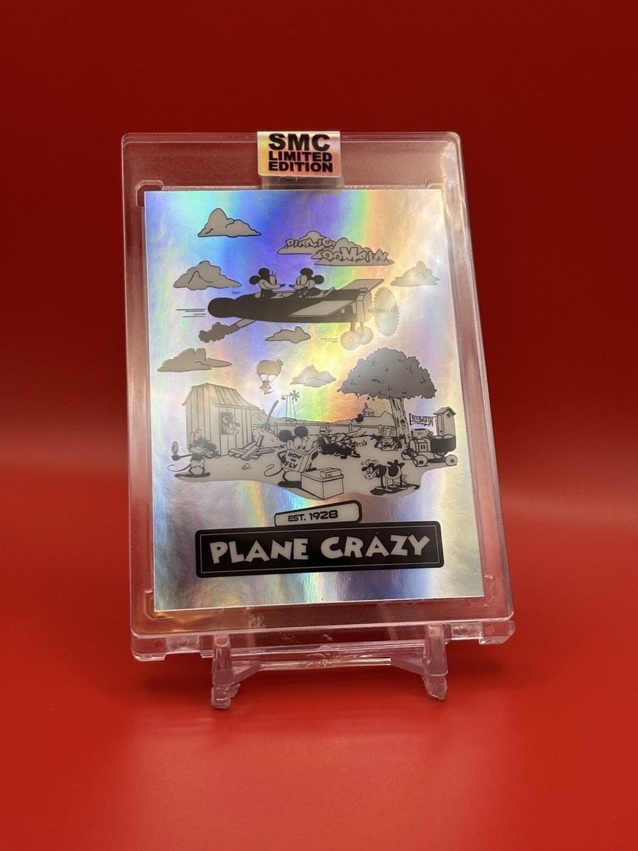 Saturday Morning Cards SMC 2024 Plane Crazy Mickey Mouse Silver