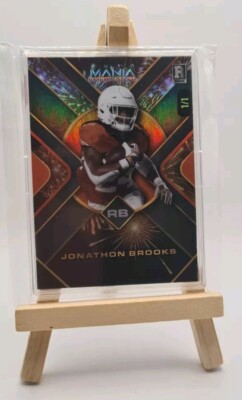 Jonathan BROOKS 2024 Wild Card Auto Mania 1/1 RC  Carolina Panthers