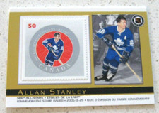 Allan Stanley 2005 Canada Post #33 NHL ALL-STAR STAMP hockey cards MAPLE LEAFS $