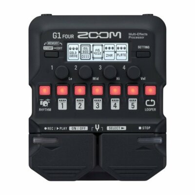 ZOOM Multi-Effector G1 FOUR Effects Cabinet model Black