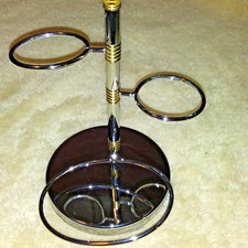 Chrome Brass Bathroom Accessory caddy holder only