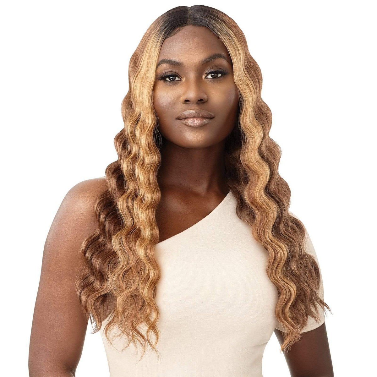 OUTRE SYNTHETIC HD LACE FRONT WIG SONYA