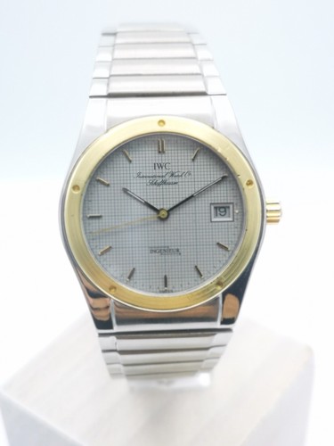 IWC Ingenieur Titan Quartz Men's Watch 1 9/32in With Grey Face | eBay