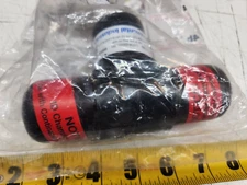 Continental Industries 325950100400 1/2" CTS 3 Way Polypropylene Tee Brand New