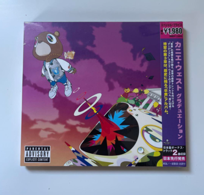 Kanye West Graduation 2007 CD Japan 2trx Daft Punk F6679 for sale