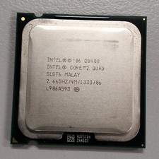 Intel Core 2 Quad Yorkfield 64-bit Socket LGA 775 2.66 GHz 4 core 95W CPU SLGT6