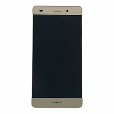 Pantalla Original Con Marco Dorado Para Huawei P8 Lite 2016 ale-l21 Desmontaje