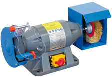 MOLA DA BANCO SMERIGLIATRICE COMBINATA FERVI A DISCO CON SPAZZOLA MOLA 150 MM