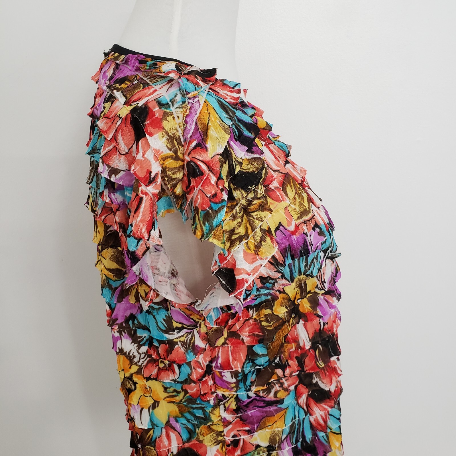 Notations S Sleeveless Pullover Ruffled Tiered La… - image 7