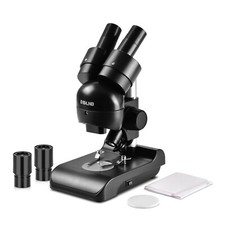 30X Protable HD Stereo Microscope  with Top & Bottom Illumination  for Repair