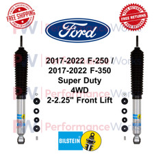 Bilstein B8 5100 Front Shock Pair For 4wd 17-22 F250 Sd F350 Sd W 2-2.25 Lift