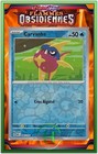 Carvanha Reverse - EV3:Flammes Obsidiennes - 046/197 - Carte Pokémon FR Neuve