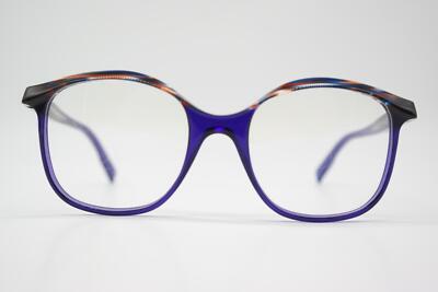 Glasses RES/REI BOLERO 687 Multicolored Blue Oval Eyeglass Frame New