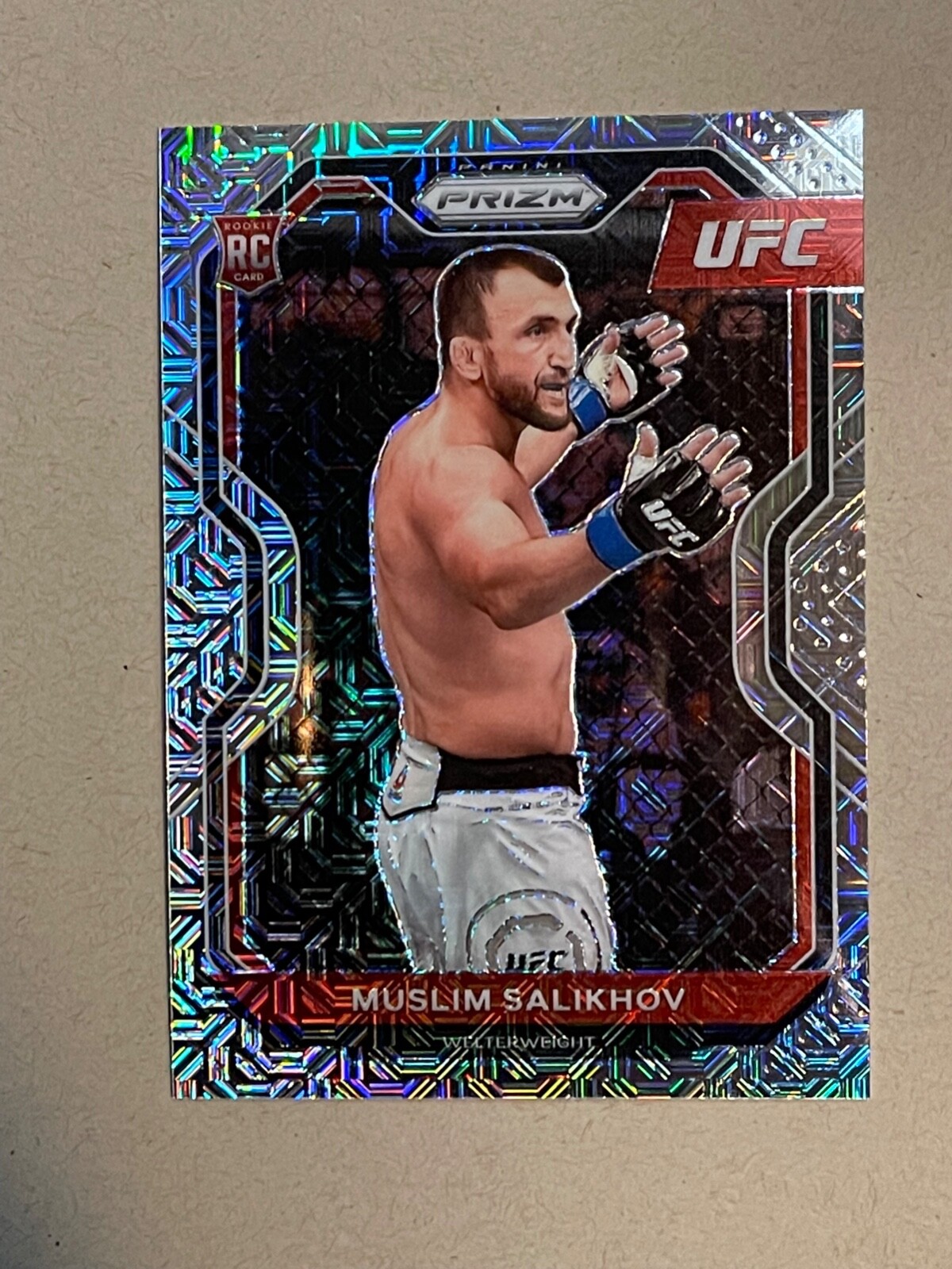 2021 Panini Prizm MOJO UFC Muslim Salikhov #29 RC 6/25